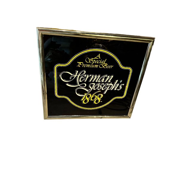 Vintage 1981 Coors Herman Joseph's Beer Adolph Herman Joseph Coors Lighted Sign - Picture 8 of 9